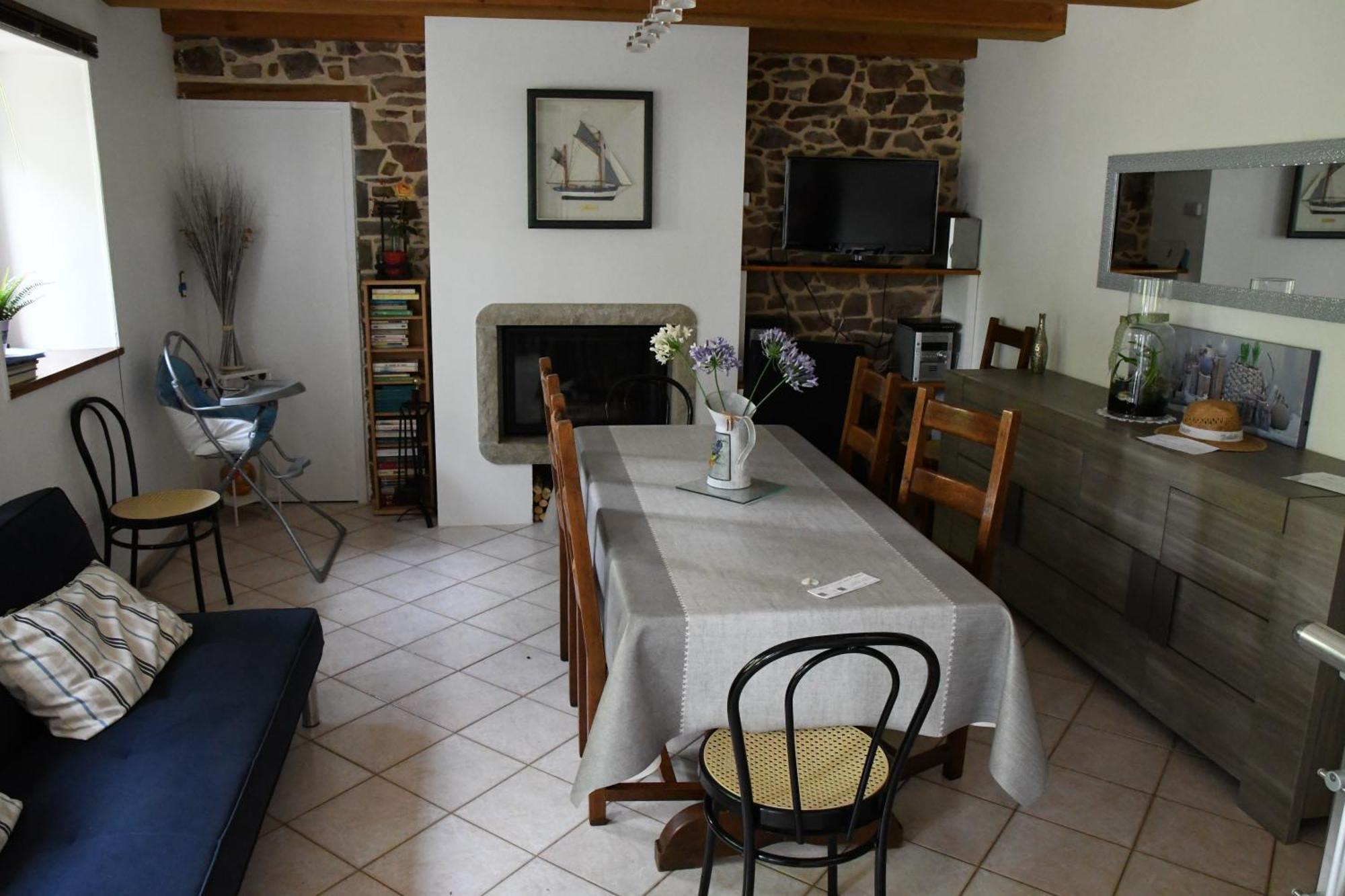 Les Volets Bleus Binic Villa Lantic ภายนอก รูปภาพ